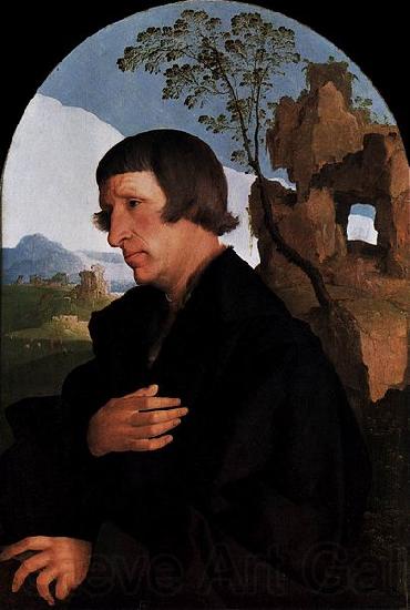 Jan van Scorel Portrait of a Man France oil painting art